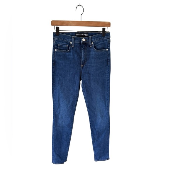 Veronica Beard NEW Kate Skinny Jeans in Mineral Blue - Picture 6 of 7